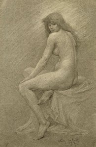 Étude pour Lilith, vers 1900 - Robert Fowler