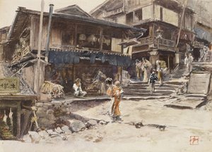 Une rue à Ikao, Japon I - Robert Frederick Blum