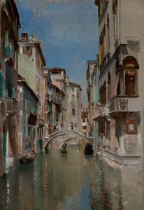 Canal à Venise, quartier de San Trovaso