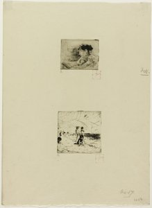 Fille lisant - Robert Frederick Blum