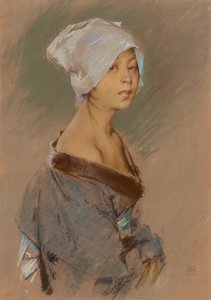 Jeune fille japonaise - Robert Frederick Blum