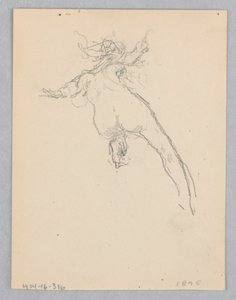 Étude pour une femme dansante, "Humeurs en musique", Mendelssohn Glee Club, New York, NY - Robert Frederick Blum
