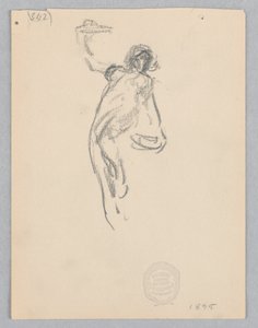 Étude pour une femme dansante, « Humeurs à la musique », Mendelssohn Glee Club, New York, NY - Robert Frederick Blum