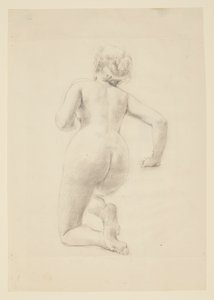 Étude pour une femme agenouillée, « Festival des vendanges », Mendelssohn Glee Club, New York, NY