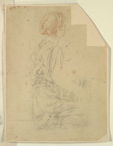 Étude pour une femme assise, « Festival des vendanges », Mendelssohn Glee Club, New York, NY - Robert Frederick Blum
