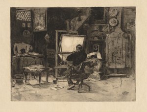 Le Graveur, 1882 - Robert Frederick Blum