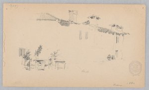Vue de Rome, Italie - Robert Frederick Blum