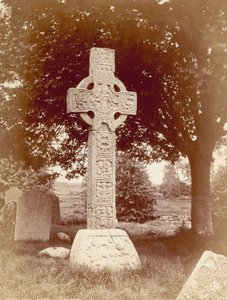 La grande croix sud à Castledermot, Co. Kildare, Irlande - Robert French