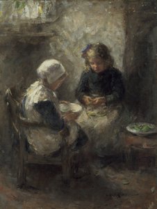 Écosser des pois