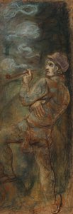 Fumeur, 1917 - Robert Genin