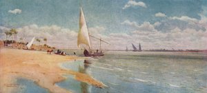 Une journée venteuse à Ayat - Robert George Talbot Kelly