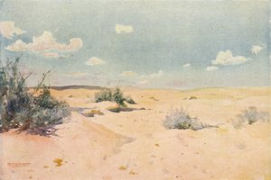 Une étude du désert à Tel-El-Kebir, vers 1880, 1904 - Robert George Talbot Kelly