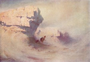 Une tempête de sable, vers 1880, 1904
