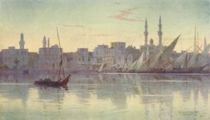Tôt le matin à Damiette, vers 1880, 1904 - Robert George Talbot Kelly