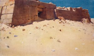 Mastaba sous la deuxième pyramide, vers 1880, 1904 - Robert George Talbot Kelly