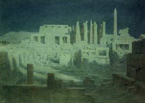 Clair de lune à Karnak