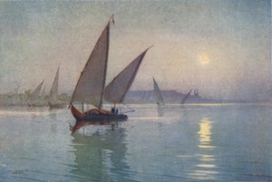 Clair de lune sur le Nil, près du Caire, c1880, 1904