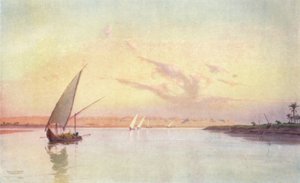 Tel-El-Amarna, sur le côté supérieur, c1880, 1904
