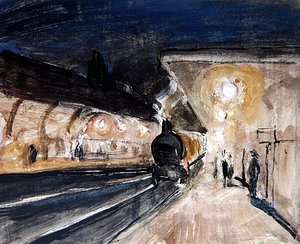 Gare de Brentwood, c.1920 - Robert Graham Dryden Alexander