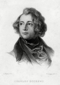 Charles Dickens, auteur anglais, vers 1870s - Robert Graves