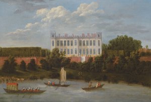 Vue de Syon House depuis la Tamise - Robert Griffier