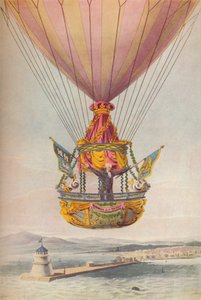 Sadler au-dessus du phare, Dublin, XIXe siècle