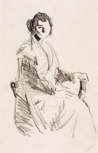 Femme assise - Robert Henri