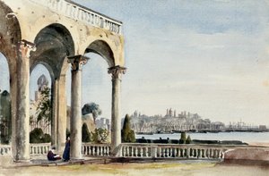 La Villa Doria à Gênes, 1829 - Robert Henry Cheney