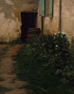 Un chemin de jardin, 1896 - Robert Henry Logan