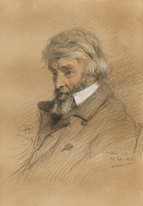 Portrait de Thomas Carlyle 1795-1881, 1875 - Robert Herdman