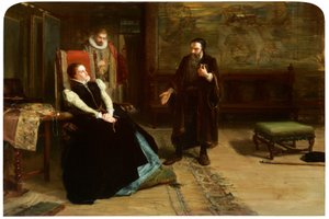 La conférence entre Marie, reine d
