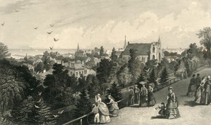 City of Cleveland, depuis Reservoir Walk, 1872 - Robert Hinshelwood