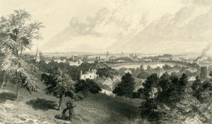 Ville de Providence, depuis Prospect Hill, 1872 - Robert Hinshelwood