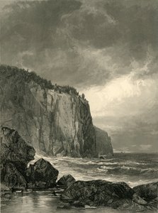 Lac Supérieur, Entrée de la baie du Baptême, 1872 - Robert Hinshelwood