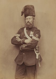 Sergent Glasgow, Artillerie royale, 1856 - Robert Howlett