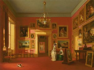 La galerie de tableaux de Lord Northwick à Thirlestaine House - Robert Huskisson