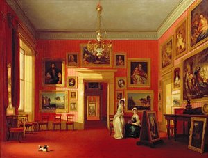 Galerie de tableaux de Lord Northwick à Thirlestaine House, vers 1846-47 - Robert Huskisson