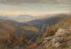 Vue sur la montagne