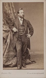 Portrait du peintre Ludwig Knaus