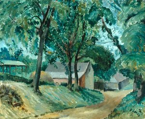 Une ferme des Cotswolds, vers 1934-35