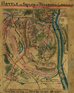 Bataille de Shiloh ou Pittsburg Landing, Tennessee LOC gvhs01.vhs00313 - Robert Knox Sneden