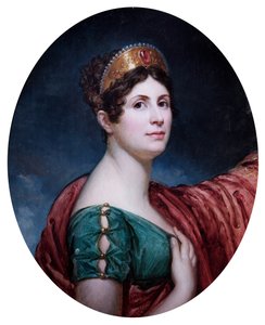 Une dame en costume de cour, dite l