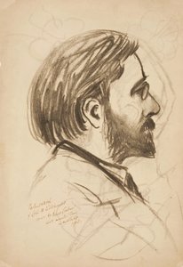 Esquisse de portrait de Louis M. Eilshemius, 1903 - Robert Lindner