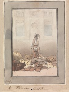 Un fakir hindou austère - Robert Mabon