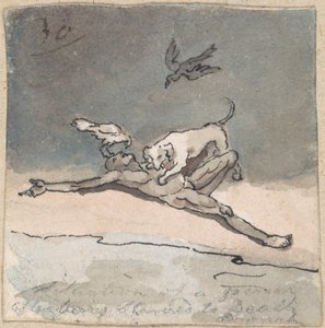 Scène de famine - Robert Mabon