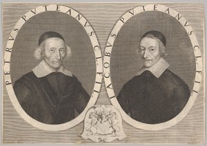 Double portrait de Pierre et Jacques Dupuy