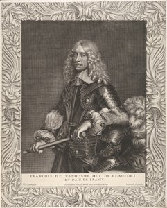 François de Vendôme, duc de Beaufort, vers 1649 - Robert Nanteuil