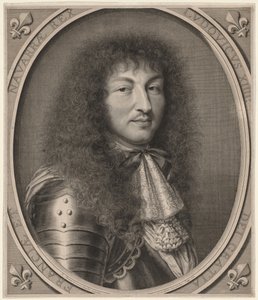 Louis XIV, 1666 - Robert Nanteuil