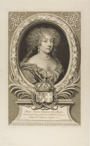 Marie Jeanne Baptiste, Duchess de Savoye - Robert Nanteuil