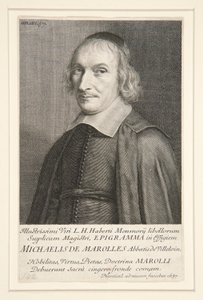 Michel de Marolles (1600-1681) - Robert Nanteuil